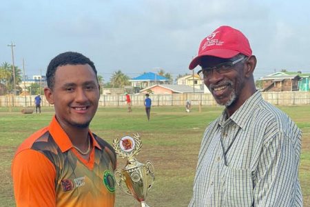 Wicket-keeper batsman Kemol Savoury led his side, the Essequibo Jaguars, to victory with an unbeaten 29.
