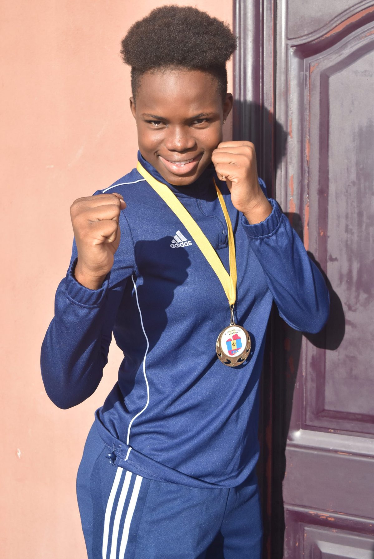 Guyana’s Abiola Jackman won the Best Elite Female Boxer award at the recently concluded Organisation of Eastern Caribbean States (OECS) ‘Champion of Champions’ Boxing Tournament which was staged in St. Lucia.
