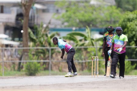 Action in the Caribbean Airlines T10 Village Cricket. The final is slated for Trinidad and Tobago where teams from Guyana, Trinidad and Tobago and Jamaica will meet on May 5