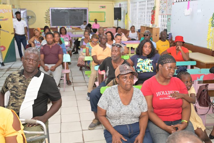 Some of the residents at the event (CH&PA photo)