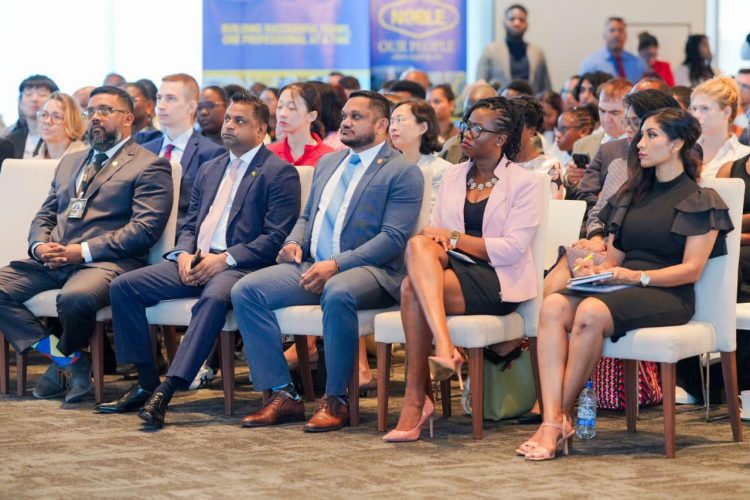 Some of those in attendance at the local content meeting (Office of the President photo)