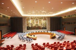 The UN Security Council Chamber
