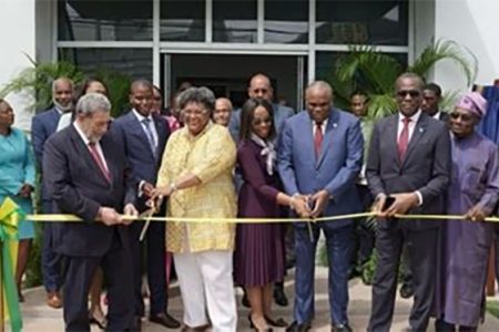 At the opening of the Caribbean branch of the Afreximbank
