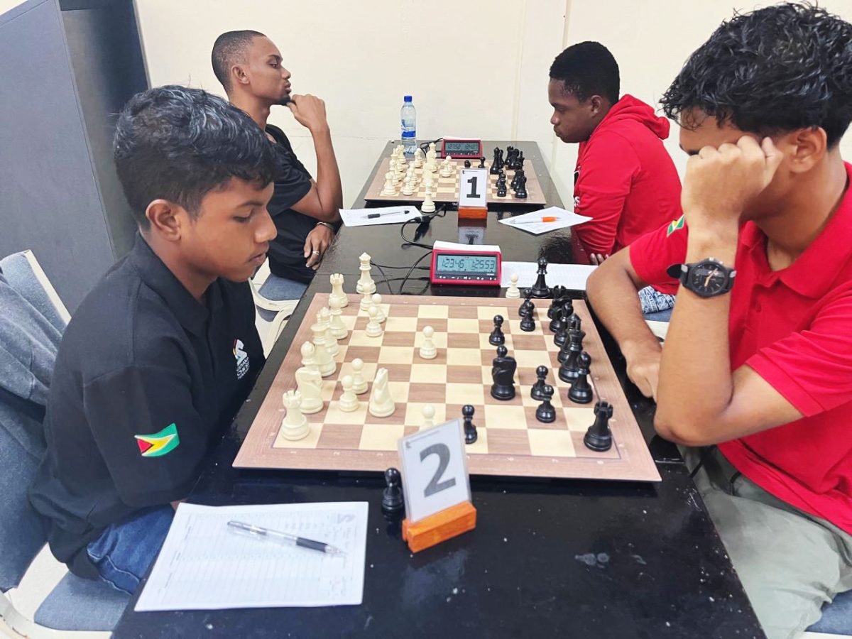 A scene from the Ready Mix National Chess Championship Qualifiers