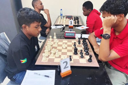 A scene from the Ready Mix National Chess Championship Qualifiers