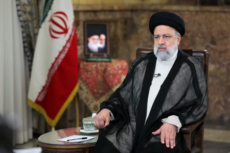 Ebrahim Raisi, May 7, 2024. Iran's Presidency. WANA/Handout via REUTERS