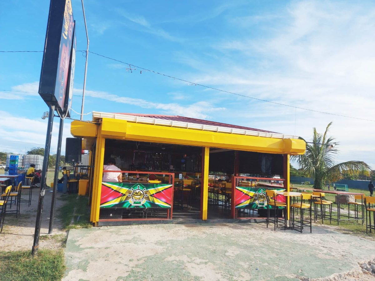 The shed and other structures of the Searocks sports bar that are yet to be dismantled