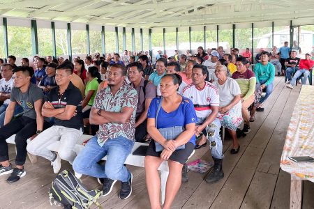 The gathering at Kako (UMDC photo)