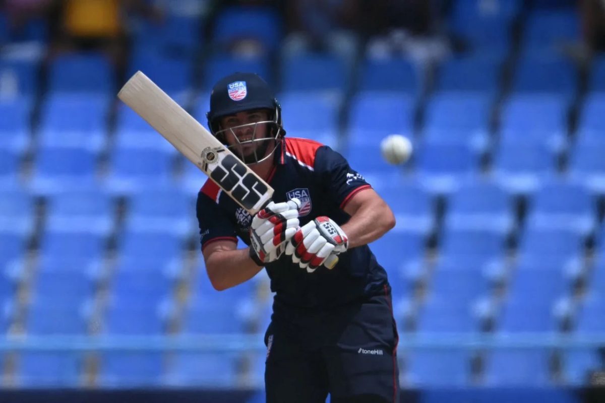 Andries Gous
finished unbeaten on 80, which gave the USA hope of achieving an unlikely victory over South Africa