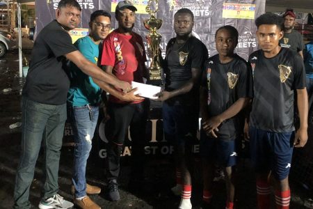 Henrietta United receives the fourth-place accolade