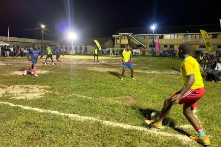 A scene from the Mocha Village Cup ‘Soft Shoe’ Football Championship