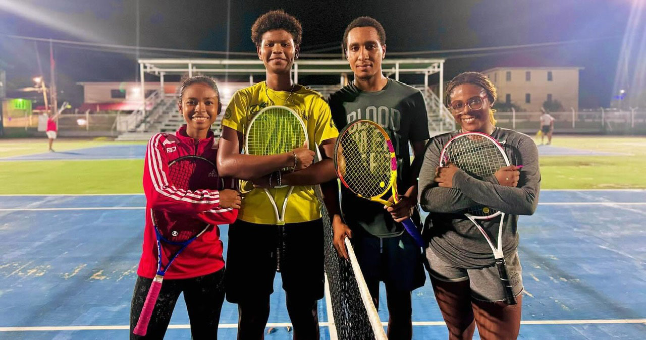 Alves & Yamin; Fraser & Romascindo victorious in Tennis Doubles Championship – Stabroek News