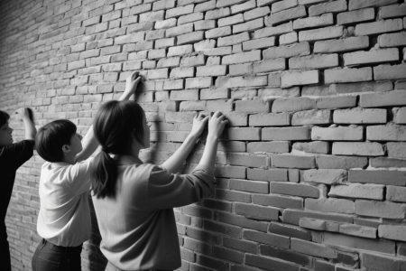 Hitting a brick wall (Photo: AI generated)