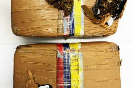 The 2,050 grammes of marijuana that were found
