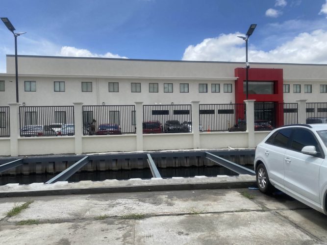 The New Guyana Geology and Mines Commission building 