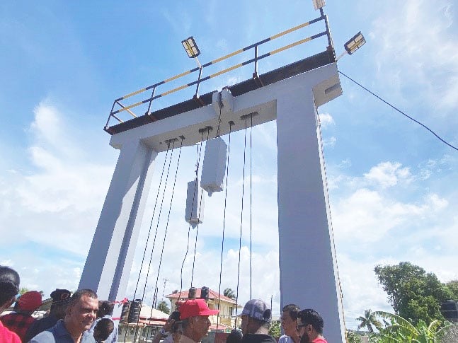 The $259M sluice commissioned at Capoey  
