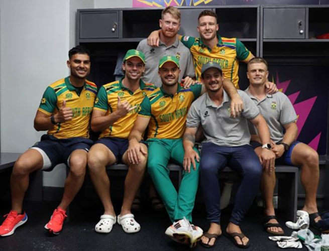 The class of 2024 - going where no South African men's team has gone before.
ICC via Getty Images