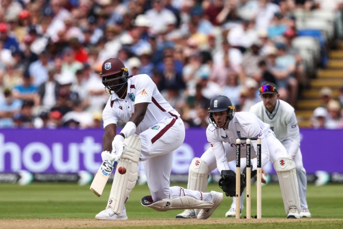 Jason Holder played a vital role in partnership with Joshua Da Silva as he scored 59 runs, which rescued the visitors from 111/5
