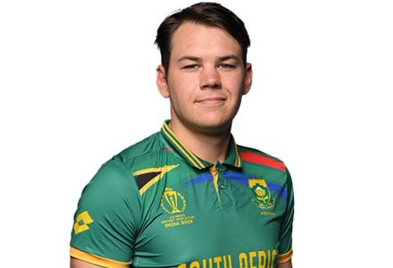 Fast bowler Gerald Coetzee