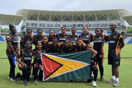 The victorious Guyanese, who created history by capturing the country’s first ever U-19 Female T20 Regional title