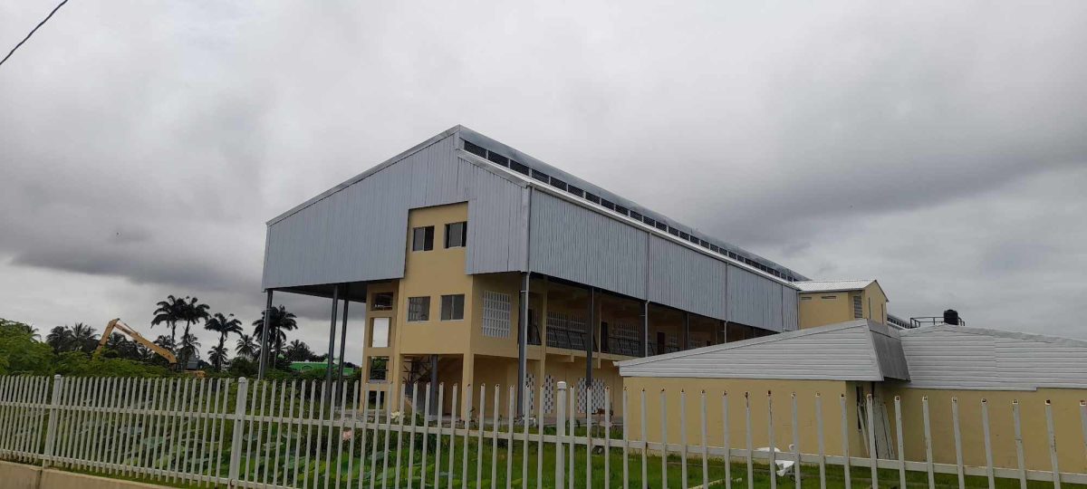 The new North Ruimveldt Secondary School  