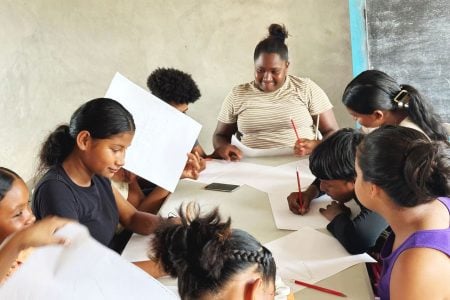  The head of the Guyana Police Force’s Community Relations Department (CRD), Assistant Superintendent Althea Scipio, and a team recently met with members of the Agatash Youth Group in Region #7 during a visit to the Agatash community. Scipio ventured into a small discussion with the youths about several topics, a release from the police said.