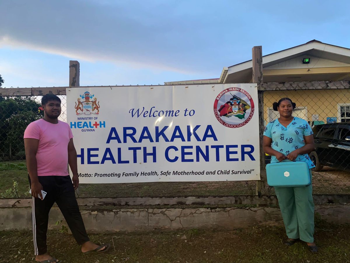 The Arakaka Health Centre (Ministry of Health photo)