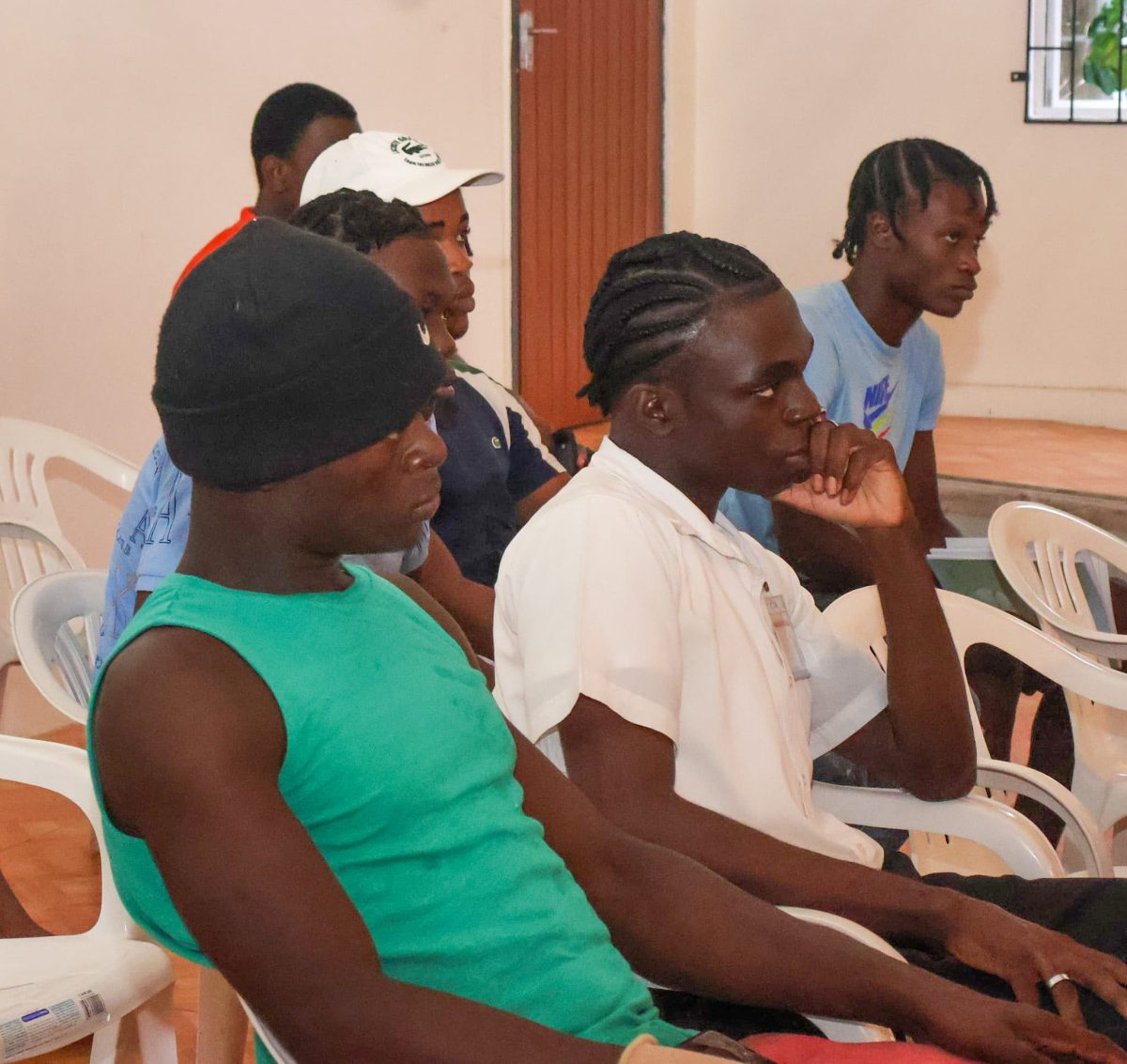 Some of the youth to be trained (Ministry of Labour photo)
