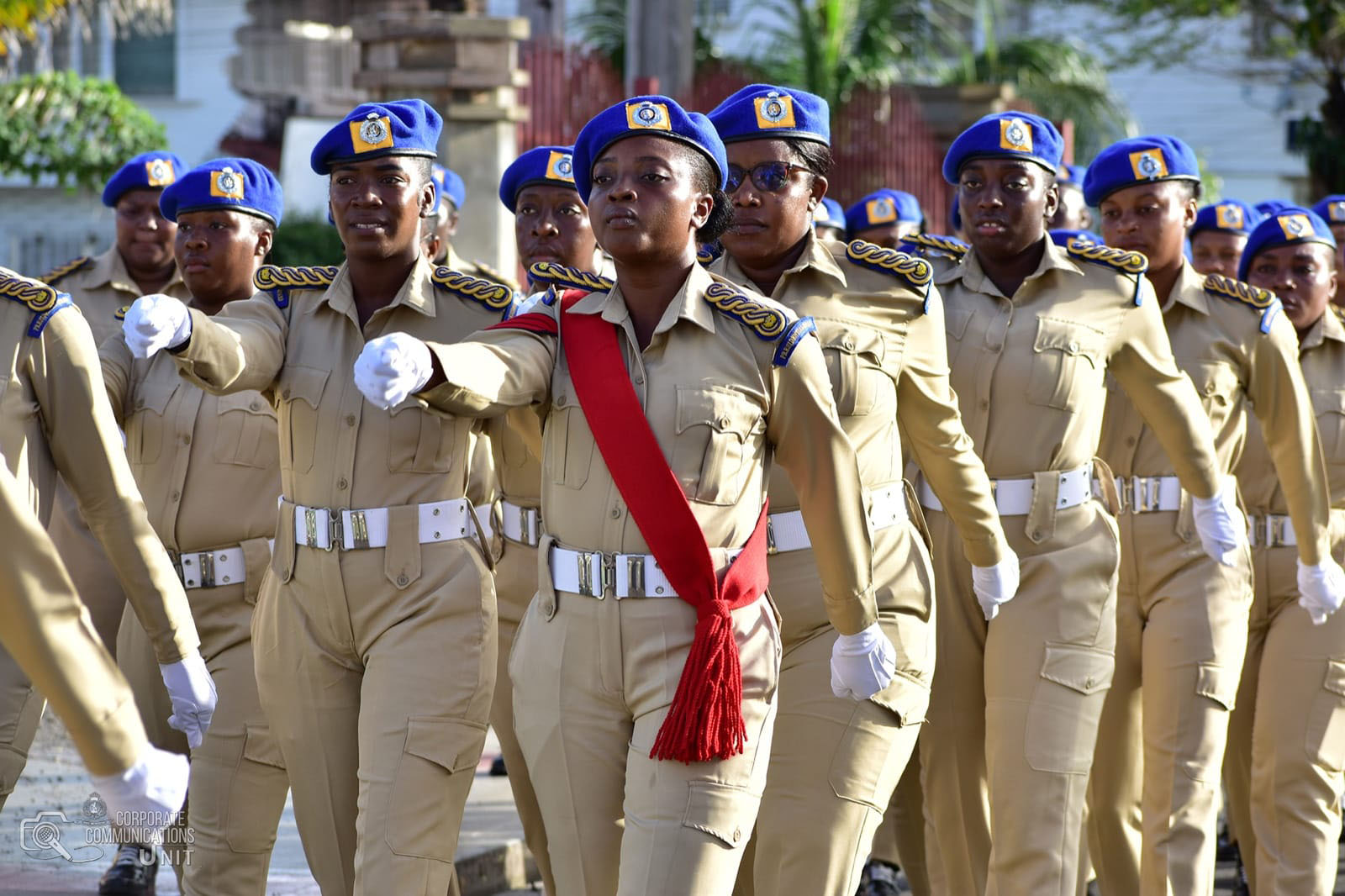 Police route march - Stabroek News