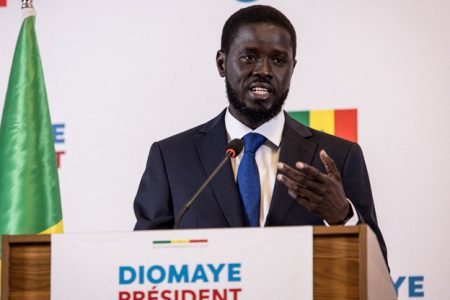  Senegalese President
Bassirou Diomaye Faye
