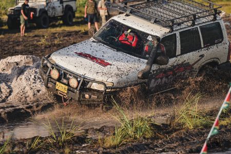 This must have been this driver’s mindset during his participation in the recent seventh annual EPIC Savannah Drive under the tagline ‘Where Adventure meets Adrenaline’. The event, which is organised by Savannah Tours Guyana, happened last Sunday. (Savannah Tours Guyana photo)
