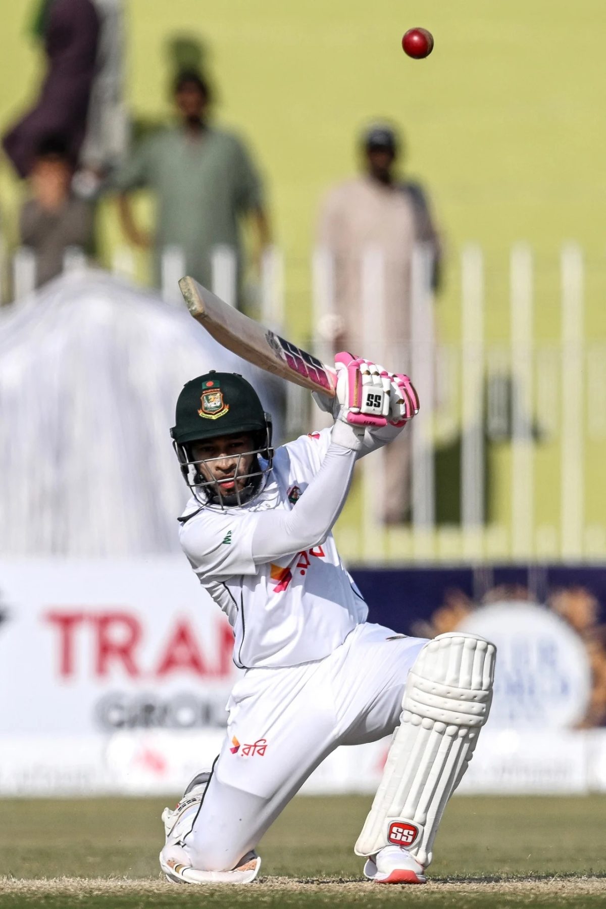 Mushfiqur Rahim led the Bangladesh fightback with an unbeaten 55 (ESPN Cricinfo)
