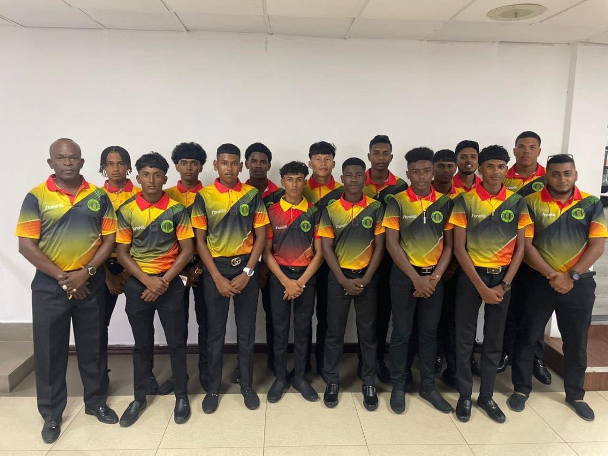 The Guyana National U17 Cricket team will bowl off their Cricket West Indies Rising Stars Men’s U-17 50-over campaign today.