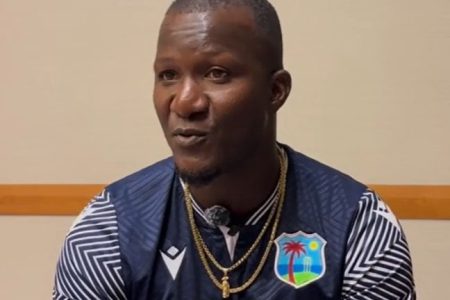 West Indies head
coach Daren Sammy.