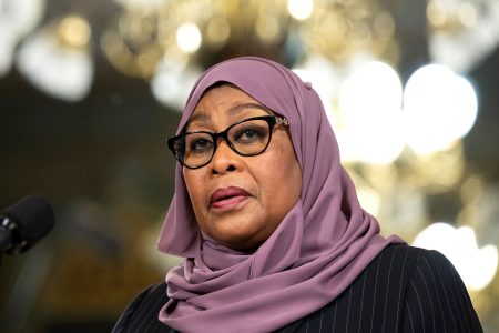 Tanzania's President Samia Suluhu Hassan