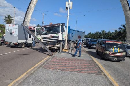 The scene of the crash (Police photo)