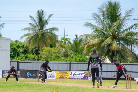 Ricardo Adams of Mahdia led the way with a belligerent unbeaten innings of 43