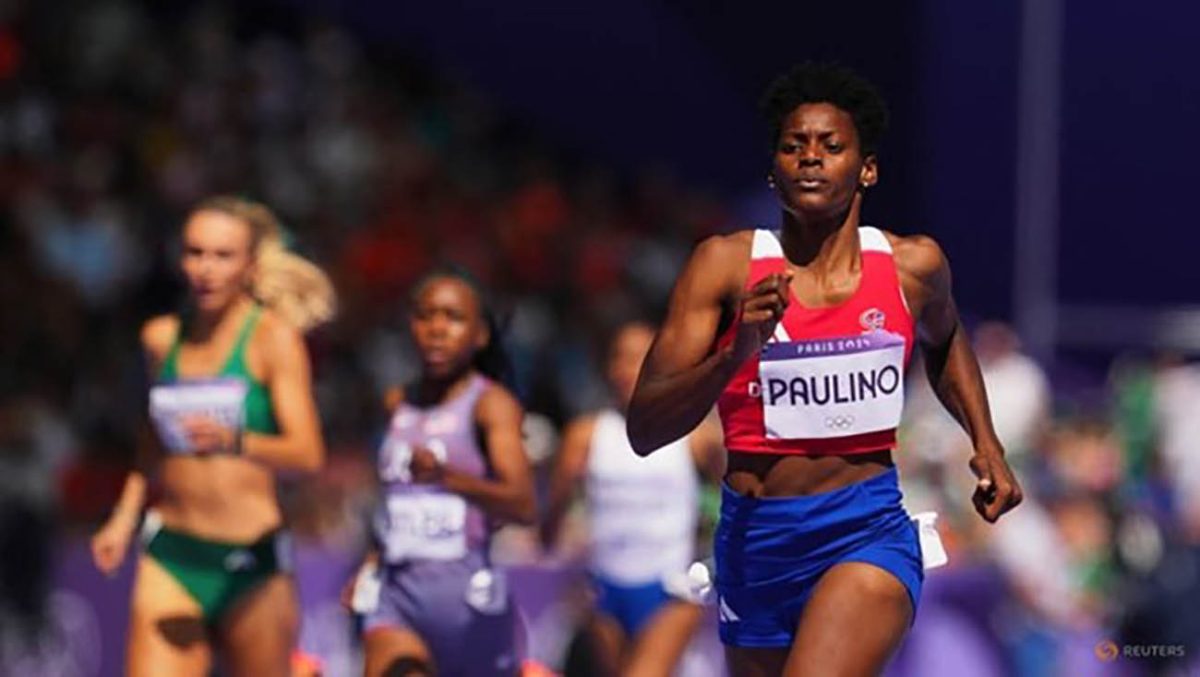 Marileidy Paulino of Dominican Republic in action during heat 5. REUTERS/Aleksandra Szmigiel