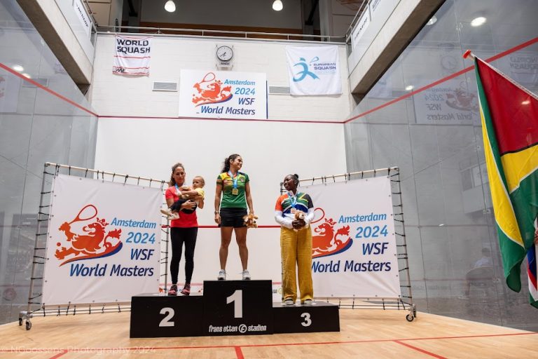 Fernandes captures women’s 40+ crown at World Squash Masters - Stabroek ...