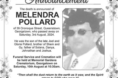 Melendra Pollard  