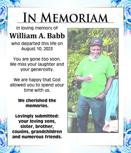 William A Babb