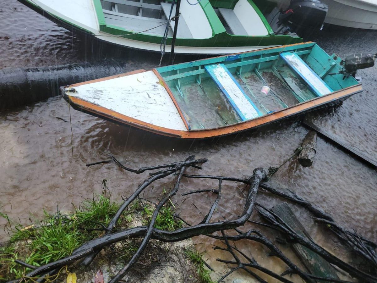 The boats (Police photo)