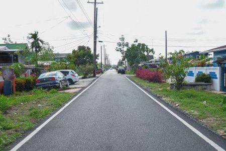 An upgraded road in Diamond