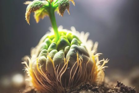 AI generated image of a cactus growing by svstudioart on Freepik