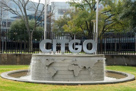 A sign of Citgo Petroleum is seen at its headquarters in Houston, Texas, U.S., January 11, 2024. REUTERS/Go Nakamura/File Photo  