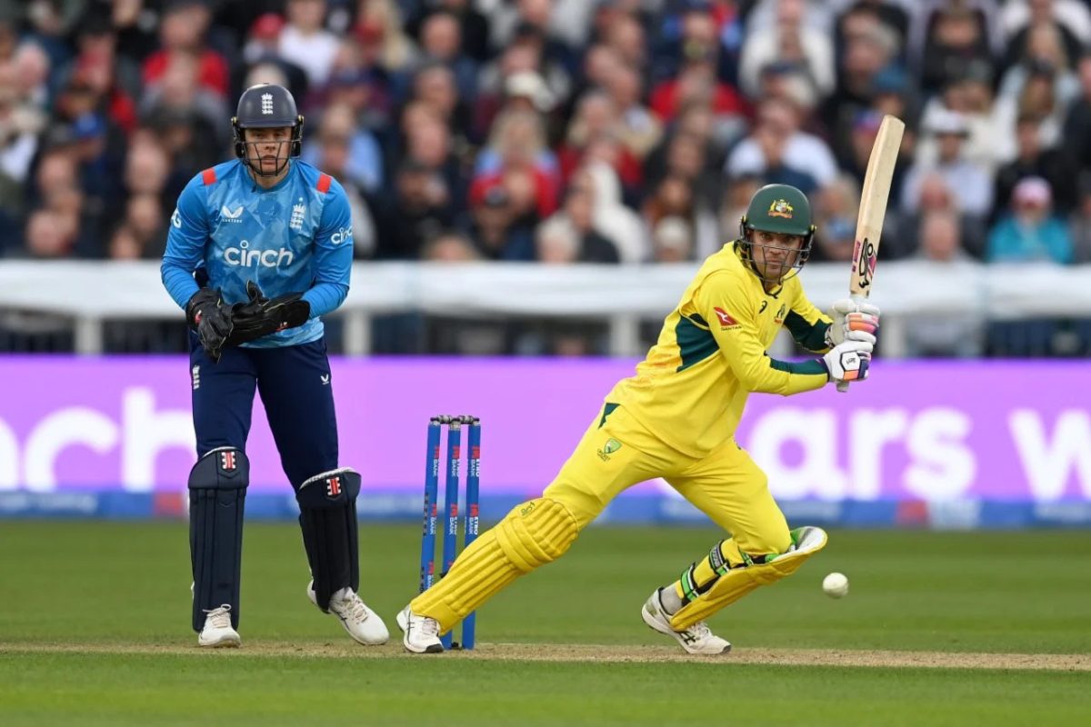  Alex Carey recorded his second consecutive half-century but couldn’t prevent an Austrailian defeat (ESPN Cricinfo Photo).