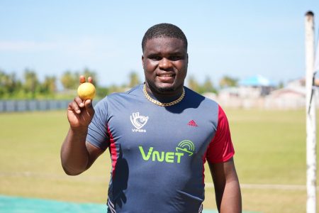 Joshua Jones had an excellent day with both bat and ball for GDF
