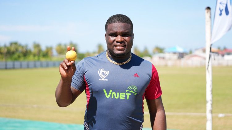 Joshua Jones had an excellent day with both bat and ball for GDF
