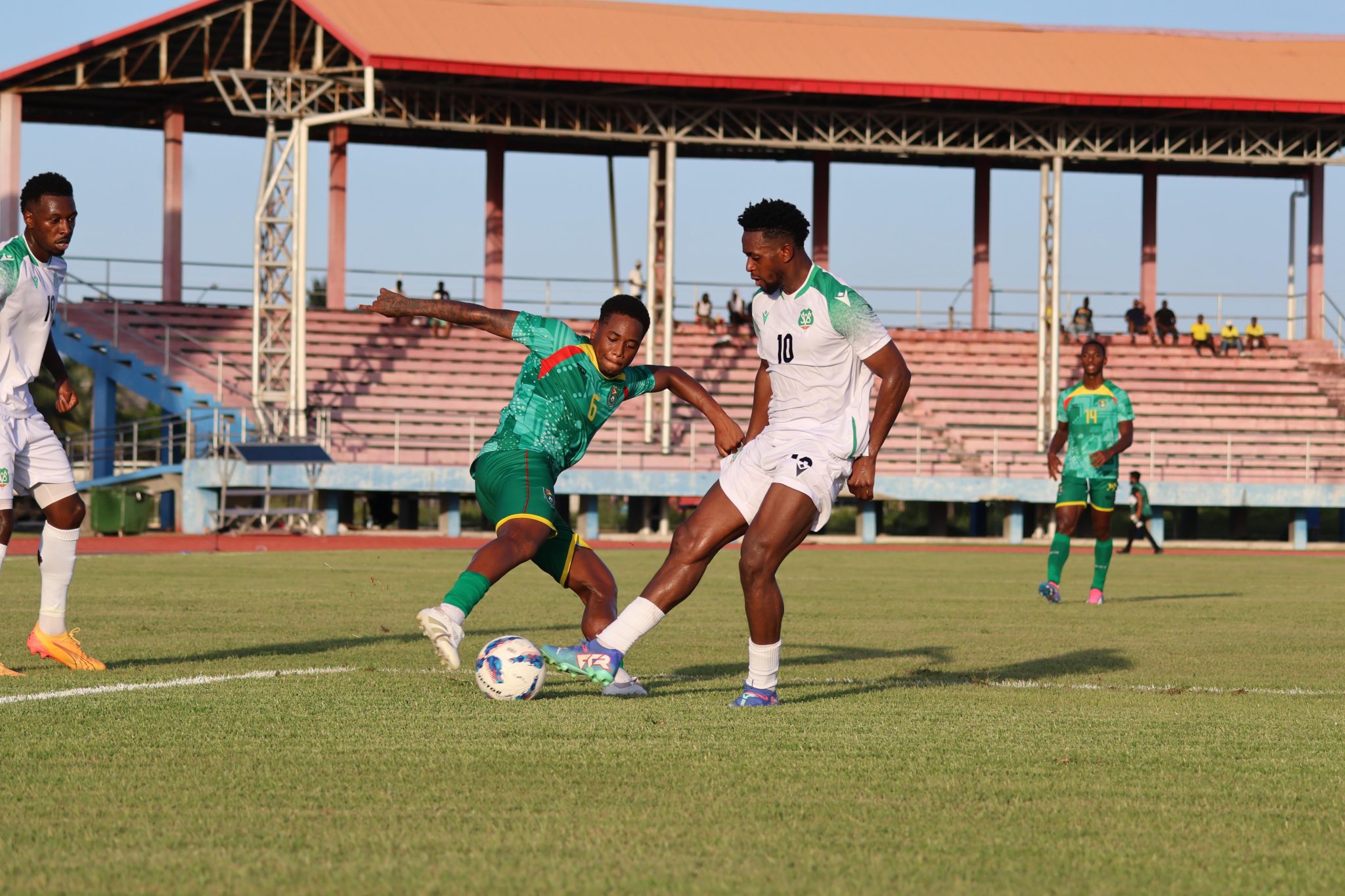 Suriname ruins Guyana’s Nations League A debut on home soil - Stabroek News