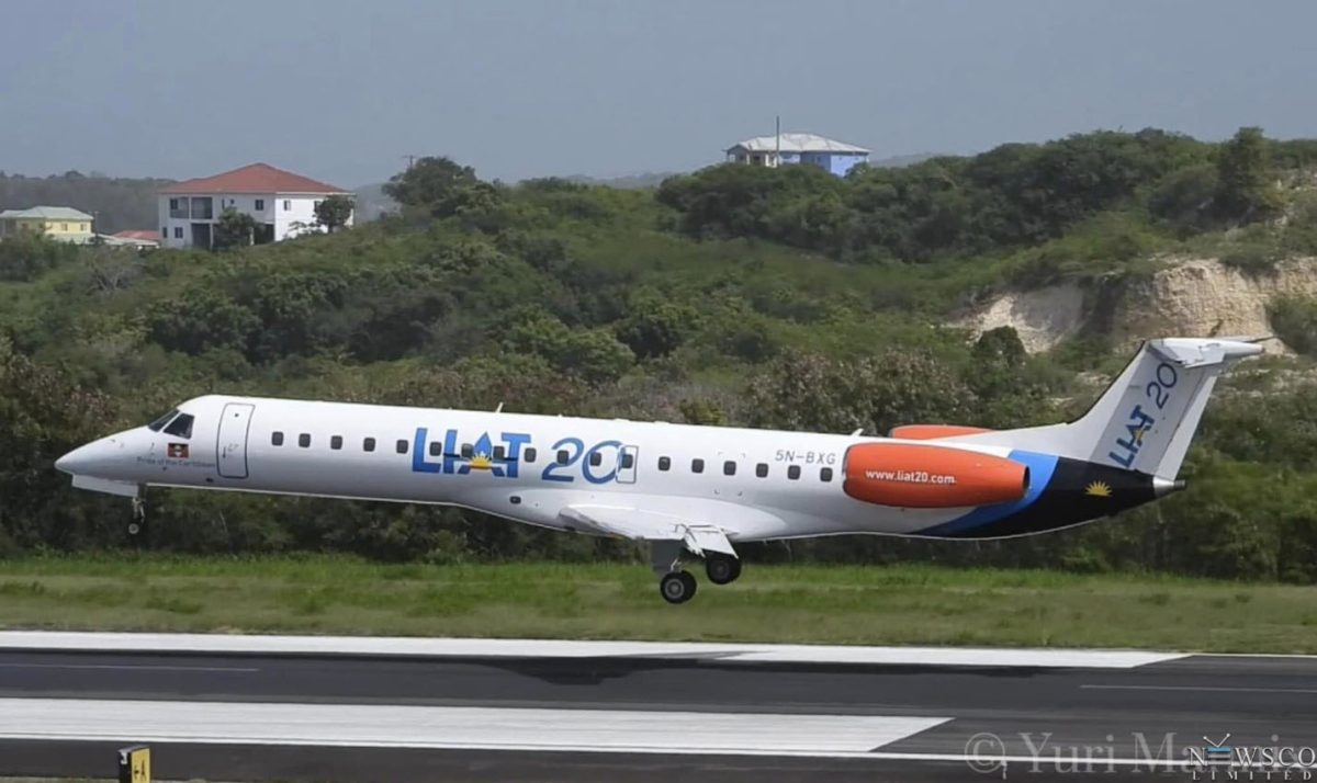 The new LIAT (Antigua Observer photo)
